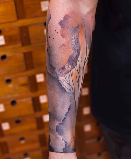 Idées de Tatouage #14338 Artiste tatoueur Chen Jie