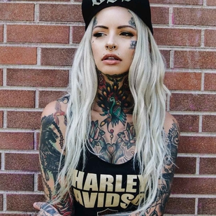 🔥 Photos sexy, portfolio de mannequin  #13646 Modèle de tatouage Caroline Grace