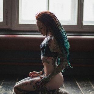 🔥 Photos sexy, portfolio de mannequin  #14194 Modèle de tatouage Yuliya Ivy Platonova