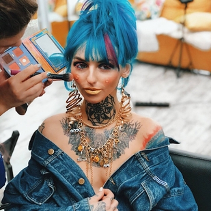 🔥 Photos sexy, portfolio de mannequin  #26007 Modèle de tatouage Anya Bessonnica