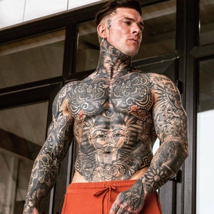 🔥 Photos sexy, portfolio de mannequin  #32862 Modèle de tatouage Andrew England