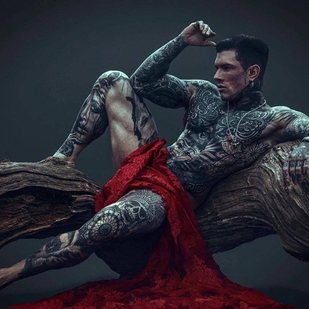 🔥 Photos sexy, portfolio de mannequin  #32850 Modèle de tatouage Andrew England