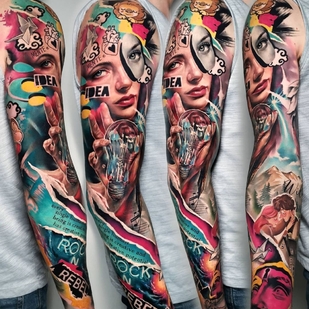 tatouage #43019 | Artiste tatoueur Carolina Caos Avalle