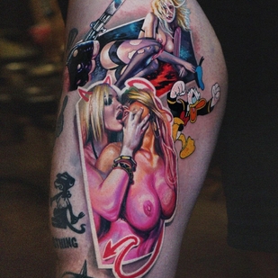 Couleur  tatouage #43036 | Artiste tatoueur Sergey Shanko
