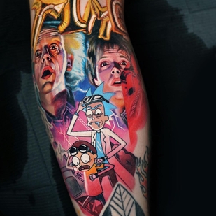 Couleur  tatouage #43039 | Artiste tatoueur Sergey Shanko