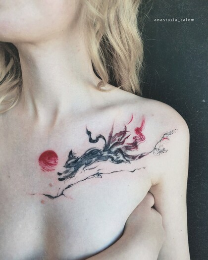 Idées de Tatouage #43340 Artiste tatoueur Anastasia Salem