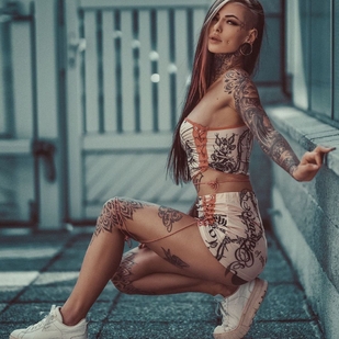 🔥 Photos sexy, portfolio de mannequin  #59536 Modèle de tatouage Vany