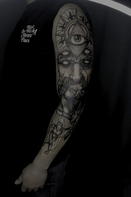 Idées de Tatouage # Artiste tatoueur Olga Timicheva