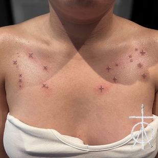 Minimalisme tatouage #75347 | Artiste tatoueur Claudia Fedorovici