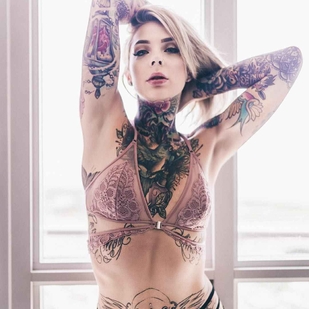 🔥 Photos sexy, portfolio de mannequin  #14758 Modèle de tatouage Madison Skye