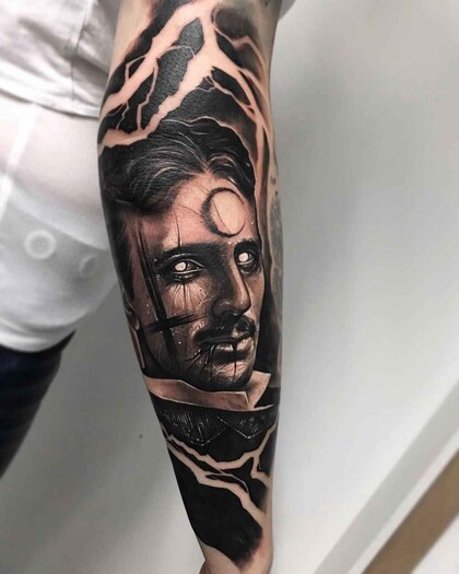Idées de Tatouage #14423 Artiste tatoueur Anrijs Straume