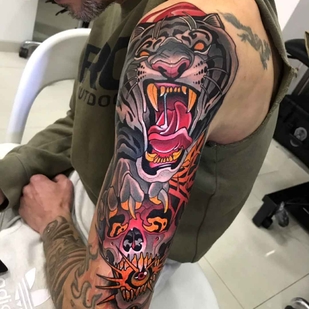 tatouage #15244 | Artiste tatoueur Johnny Domus Mesquita