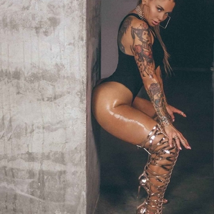 🔥 Photos sexy, portfolio de mannequin  #15059 Modèle de tatouage Calista Melissa