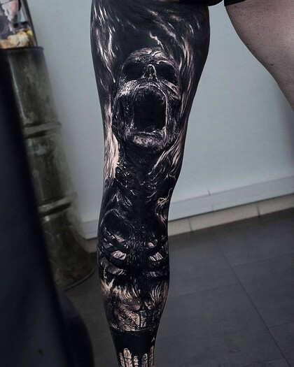 Idées de Tatouage # Artiste tatoueur Sandry Riffard
