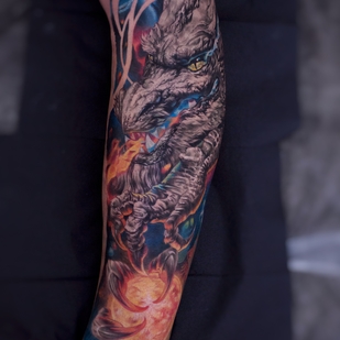 tatouage #38285 | Artiste tatoueur Alexander Suvorov