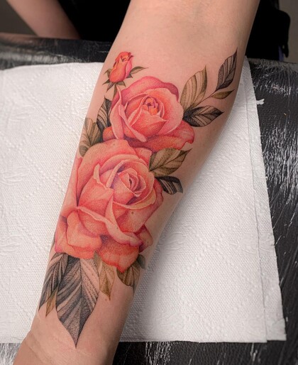 Idées de Tatouage # Artiste tatoueur Olga Kotova
