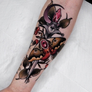 tatouage #44785 | Artiste tatoueur Larisa Ganzvind