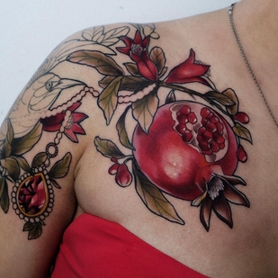 tatouage #44781 | Artiste tatoueur Larisa Ganzvind