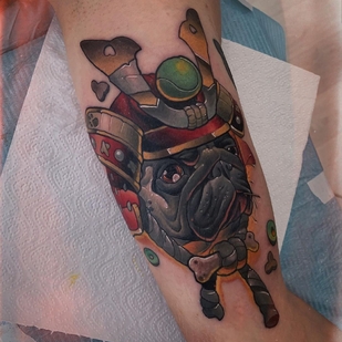 Homme Couleur New School tatouage #45075 | Artiste tatoueur Pash Tet