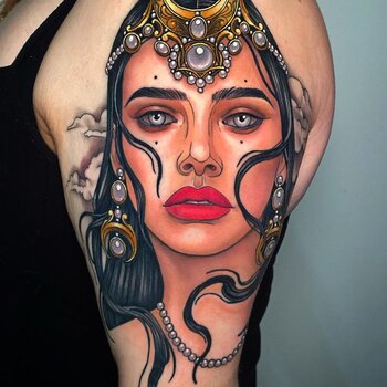 Artiste tatoueur Arielle Gagnon