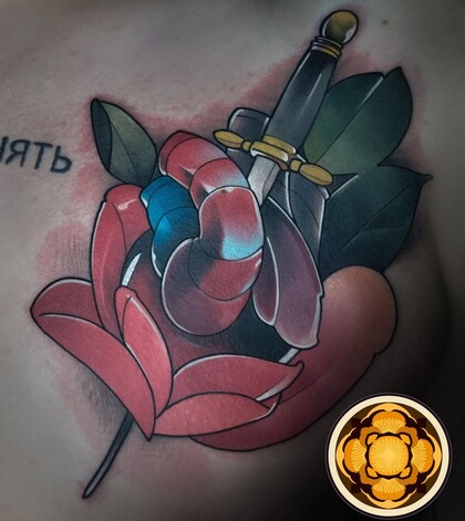 Idées de Tatouage #45811 Artiste tatoueur Daniil Pogorelov