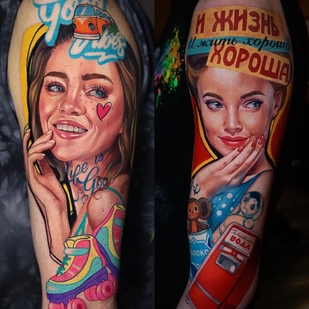 tatouage #45905 | Artiste tatoueur Daria Pirojenko