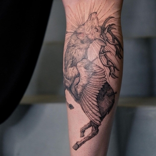 tatouage #60059 | Artiste tatoueur Lescrowtattoo