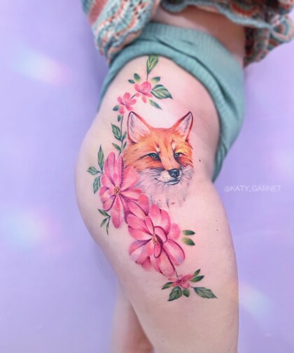 Idées de Tatouage # Artiste tatoueur Ekaterina Garnet / Katy Garnet
