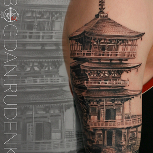 Homme Couleur Réalisme tatouage sur Épaule #76263 | Artiste tatoueur Bogdan Rudenko