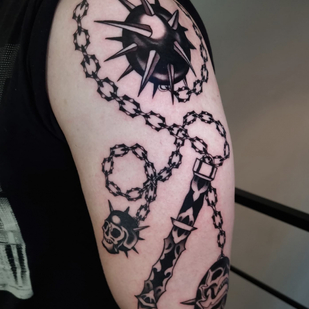 tatouage #76296 | Artiste tatoueur Aivis Kleinhofs Prusis