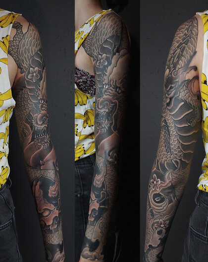 Idées de Tatouage #76503 Artiste tatoueur Kseniya Zhavoronkova