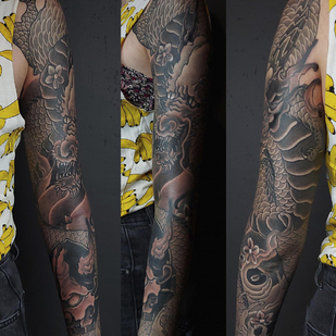 tatouage #76503 | Artiste tatoueur Kseniya Zhavoronkova