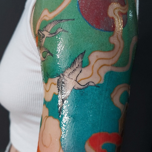 tatouage #76505 | Artiste tatoueur Kseniya Zhavoronkova