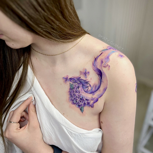 tatouage #77737 | Artiste tatoueur Ekaterina Garnet / Katy Garnet