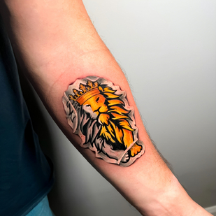 Homme  Autocollant tatouage sur Avant-bras #78468 | Artiste tatoueur Diego Conci