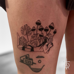 Fineline tatouage #79228 | Artiste tatoueur Claudia Fedorovici