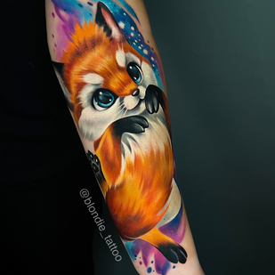 Femme Couleur Réalisme tatouage sur Avant-bras #79783 | Artiste tatoueur Albina Kruchinina / blondie_tattoo