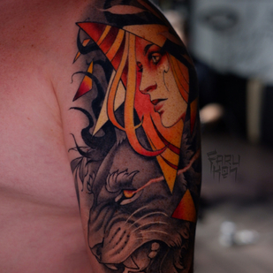 tatouage #80016 | Artiste tatoueur Elena Farukon