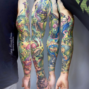 tatouage #80038 | Artiste tatoueur Lena Aleksandrova