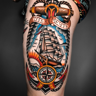 tatouage #80261 | Artiste tatoueur Aleksey Burundukov