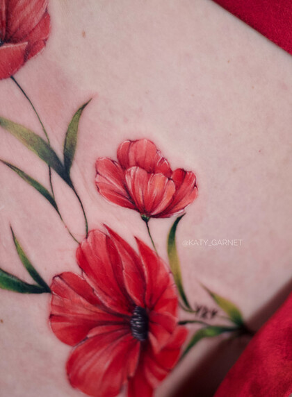 Idées de Tatouage # Artiste tatoueur Ekaterina Garnet / Katy Garnet