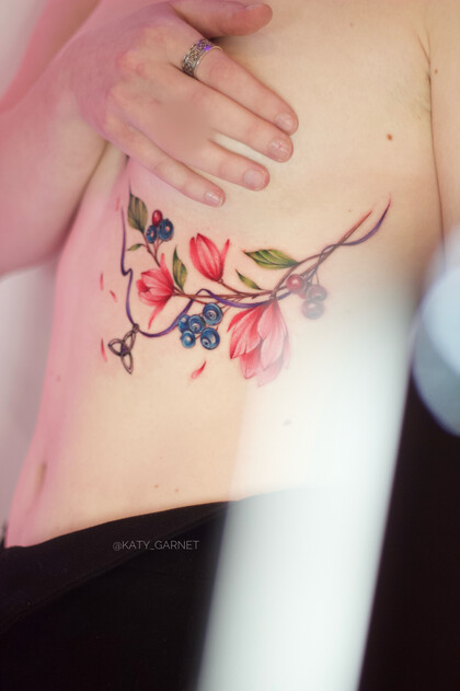 Idées de Tatouage # Artiste tatoueur Ekaterina Garnet / Katy Garnet