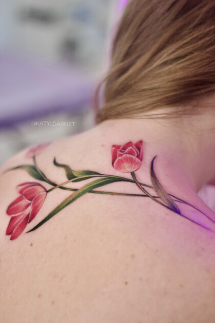 Idées de Tatouage # Artiste tatoueur Ekaterina Garnet / Katy Garnet