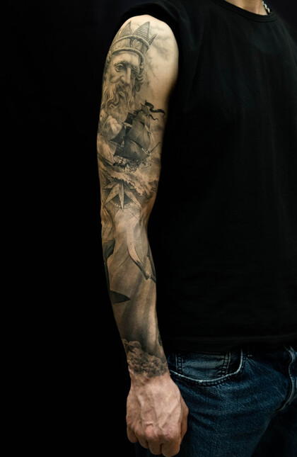 Idées de Tatouage #81027 Artiste tatoueur Rinat Haliullin Richie 