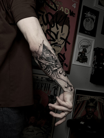 Idées de Tatouage #81241 Artiste tatoueur Maxim zaycev_ink