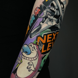 Femme Couleur Style d'Auteur tatouage #81296 | Artiste tatoueur Aleksandr Mayer