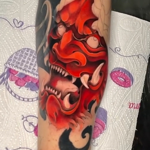 Homme Couleur Japonais tatouage sur Avant-bras #81724 | Artiste tatoueur Maxim Markov