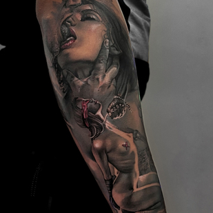 Homme Couleur Réalisme tatouage sur Avant-bras #81825 | Artiste tatoueur Roman Zakharchenko