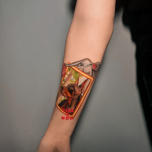 Couleur Miniature tatouage sur Avant-bras #81893 | Artiste tatoueur Lyubov Karmanova