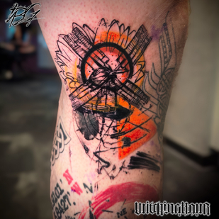 Trash Polka tatouage #82710 | Artiste tatoueur Bobby Grey